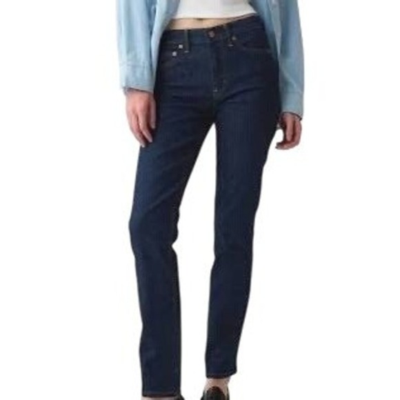 GAP Denim - GAP VIntage Midrise Slim Dark Wash Denim Jean Womens‎ Size 28 Boho Preppy Casual